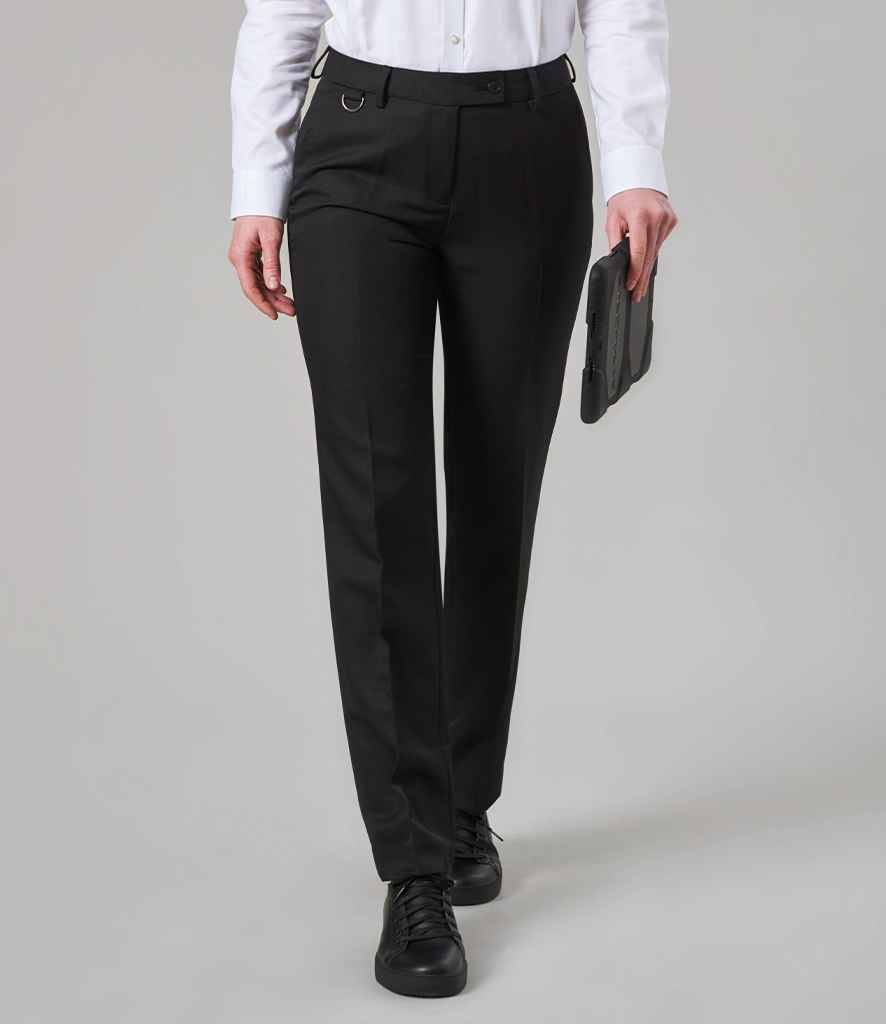 Ladies black evening sales trousers